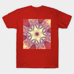 Nude abstracted T-Shirt